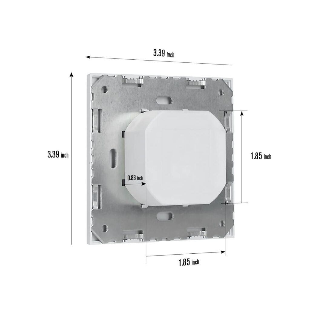 Istruzioni per il dimensionamento del sensore di movimento rz023